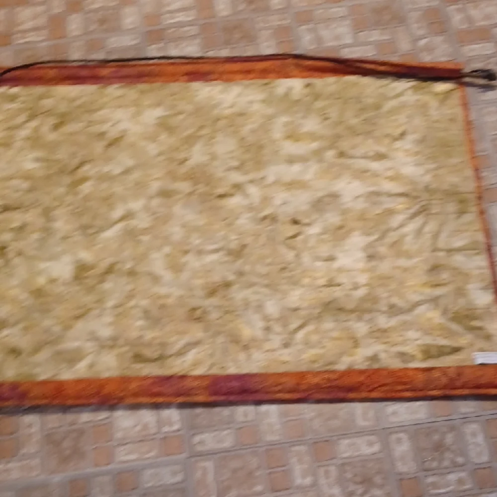Rustic Cabin Scene Wall Hanging Handcrafted 36x29